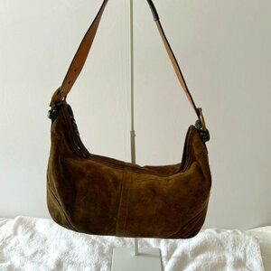 COACH Soho Hobo Shoulder Bag Suede